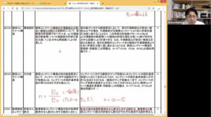 ウェビナーの画面